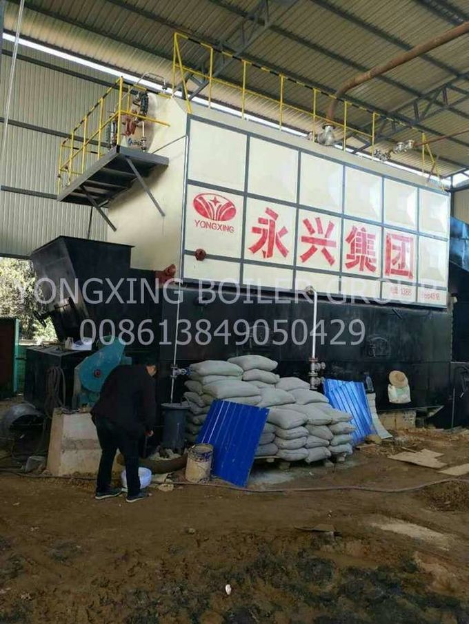 12 Ton High Pressure Working Coal Powered Boiler / Garment Factory Wood Coal Boiler