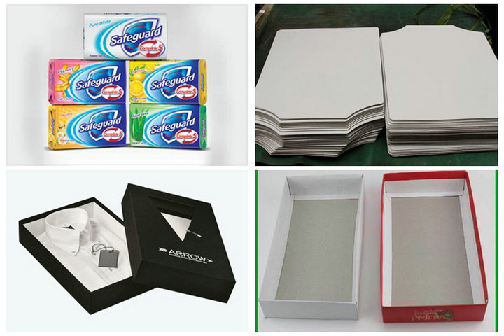 Recycled One Side Coated White Grey  Back Duplex Board For Packing Box FSC  