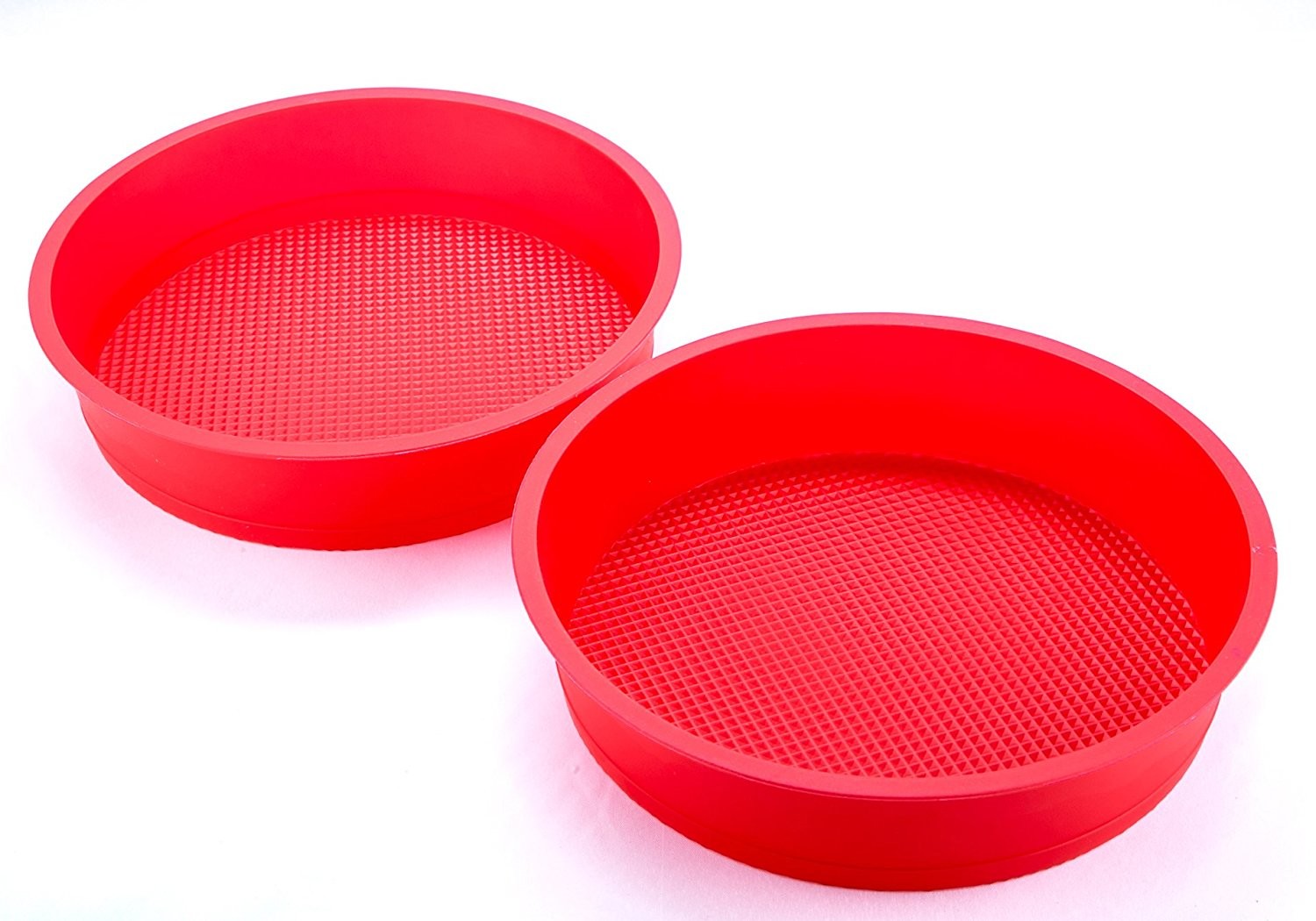 Custom OEM design round shape food grade FDA LFGB 9" Round Silicone Cake Mold Pan (9" round x 2 1/4" deep)