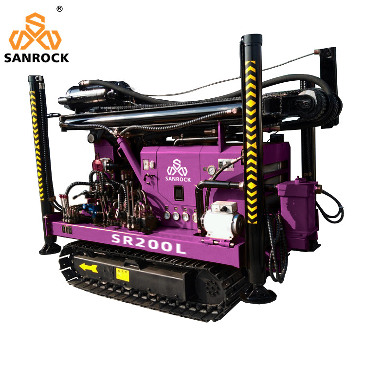 73KW Diesel Engine Water Well Drilling Machine Hydraulic Borehole Water Well Drill Rig