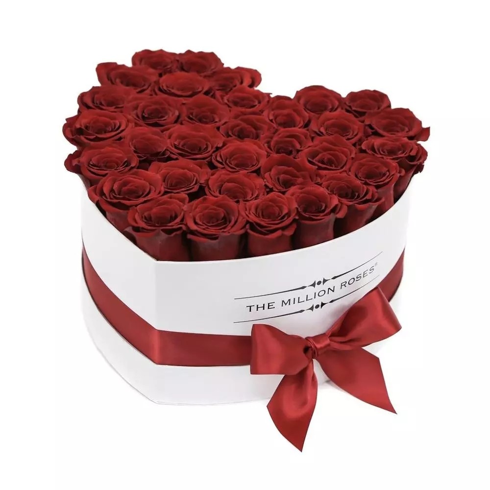 Round cardboard box popular kraft paper flower box with drawer