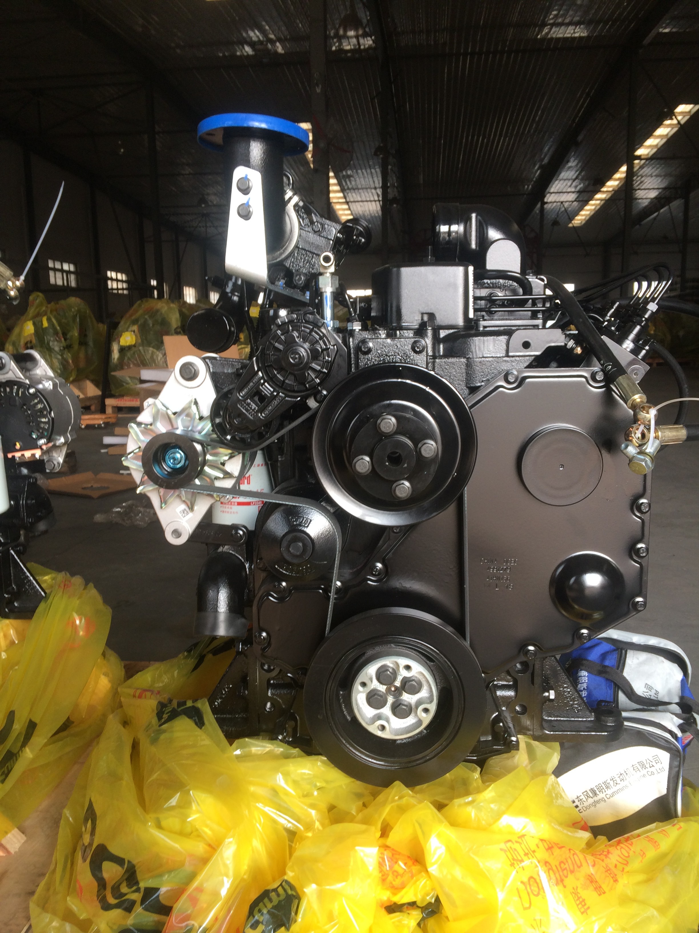 Dcec Cummins Diesel Engine 4btaa3.9-C125 for Construction Industry Engneering Project