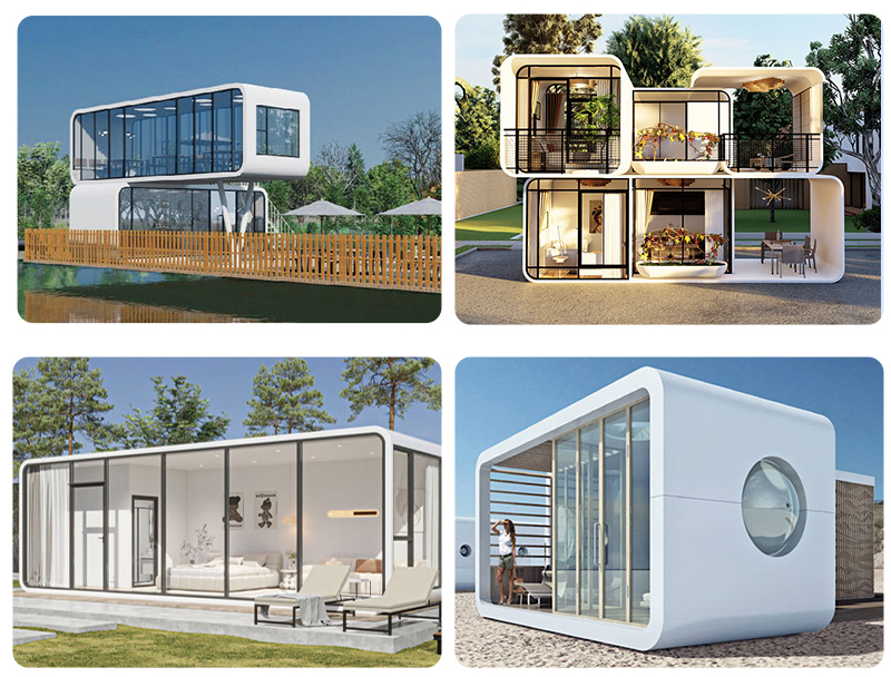 OEM/ODM Customized Color Apple Cabin for Hotel Restaurant and Portable Board Room