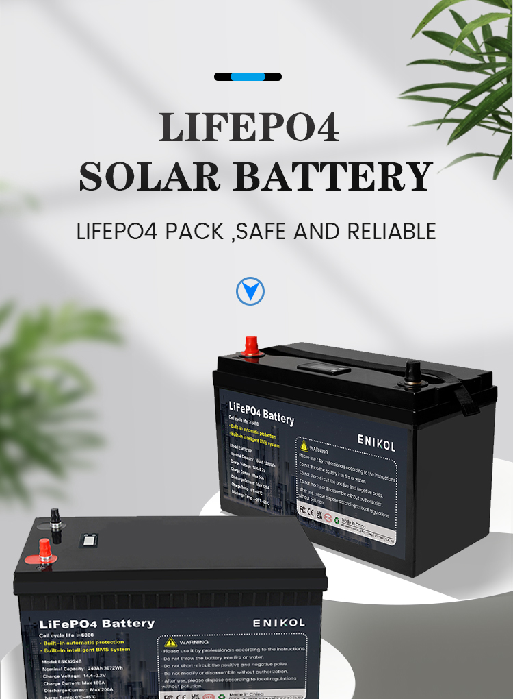 100ah 200ah 12V Lithium Battery Lifepo4 Energy Storage Battery Pack For Solar System