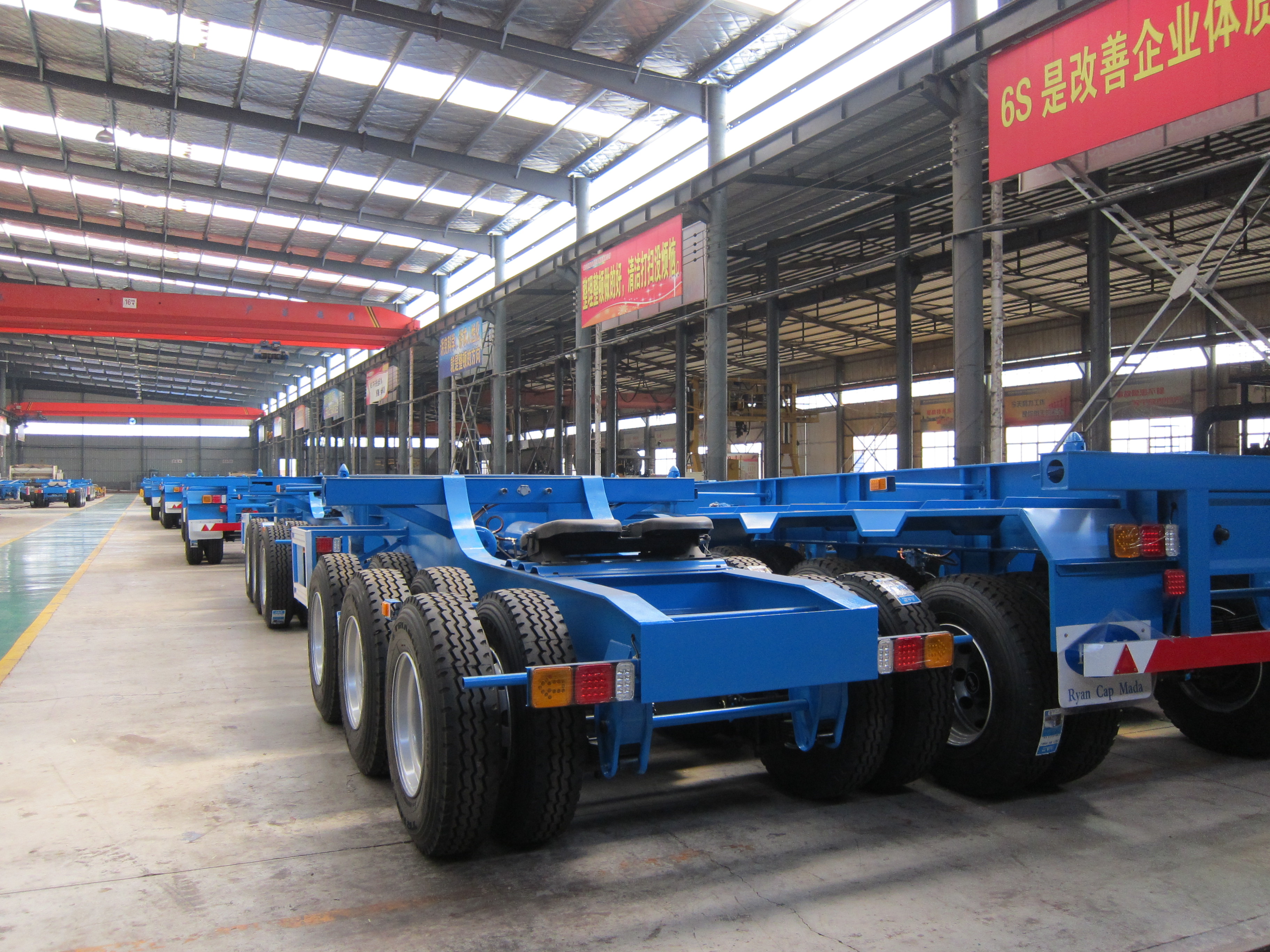6 Axles Superlink Semi Trailer for Flexible and Versatile Cargo Transport