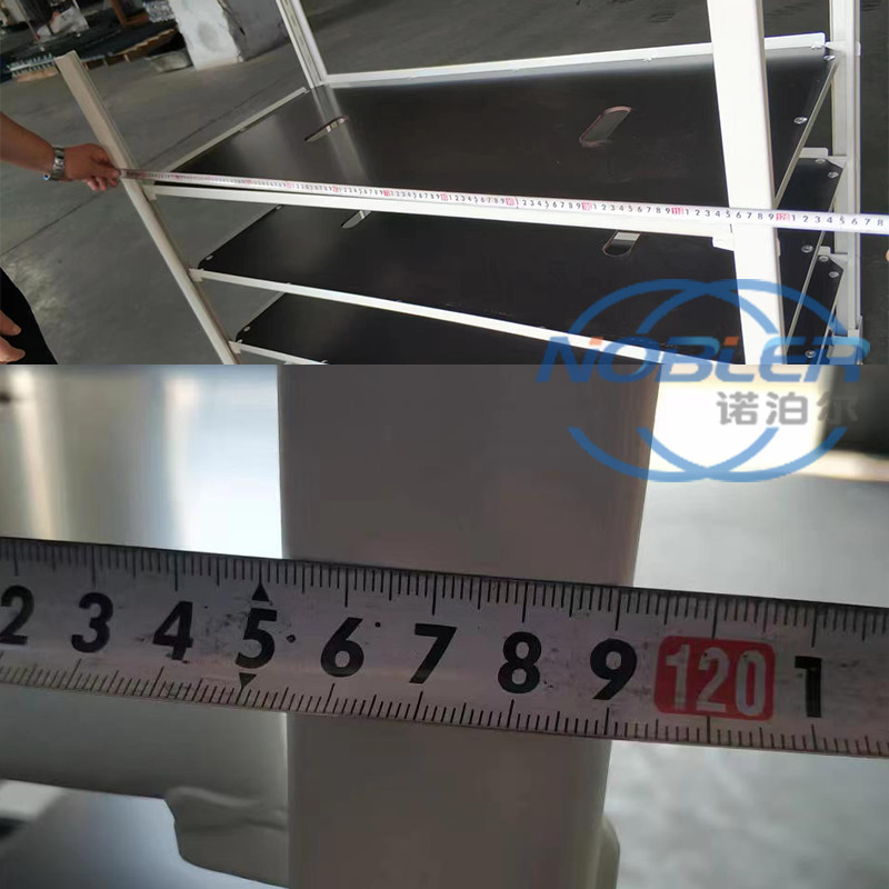 Customized Folding Super Spray Plastic Plywood Flower Display Frame Height Ajustable