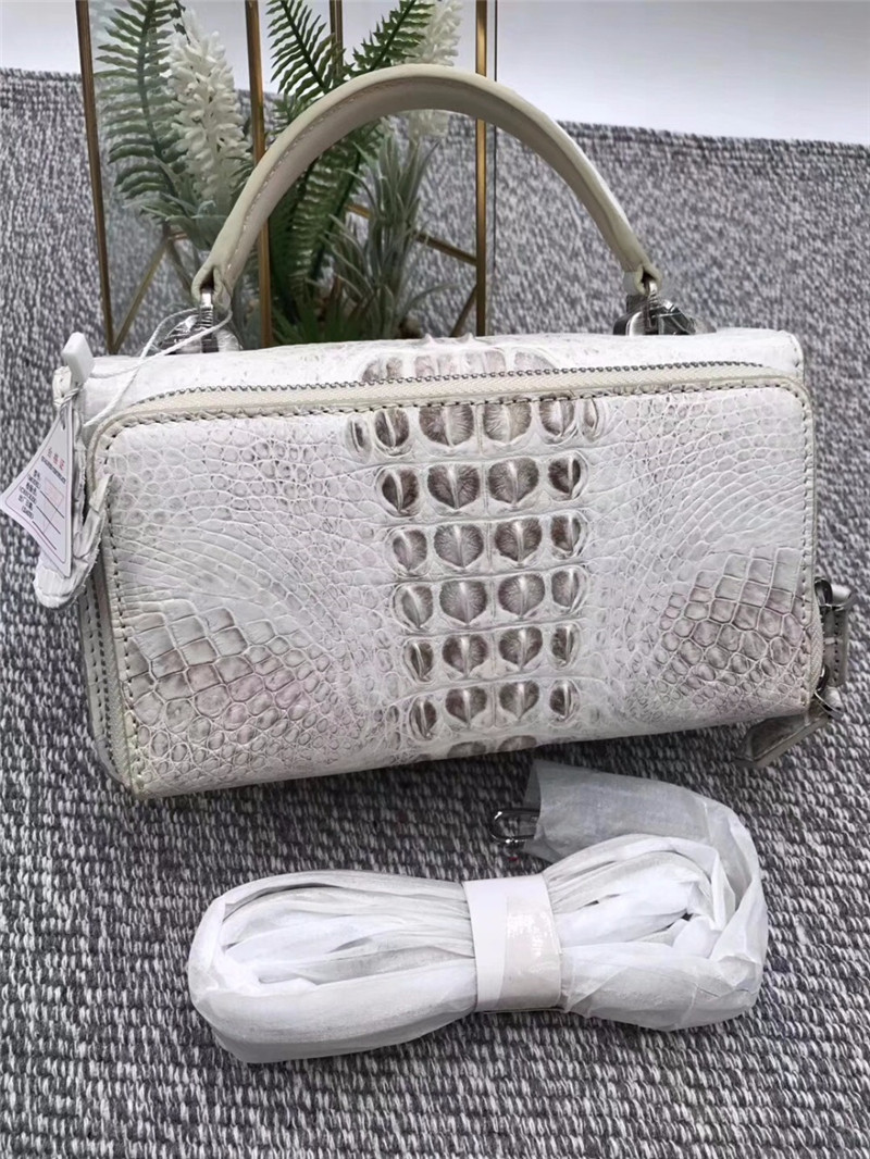 Fashion Genuine Crocodile Leather Women Small Mini Handbag Lady Purse Authentic Alligator Skin Female Cross Shoulder Bag