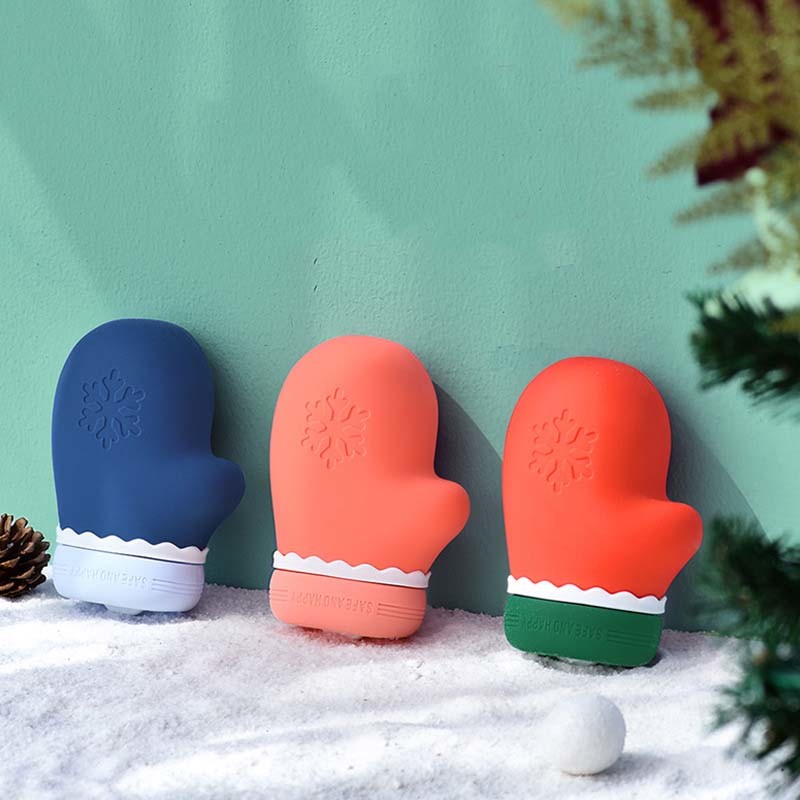 Silicone Hot Water Bag With Knitted Wrap Mini Size For Pain Relief In Waist Back Neck And Shoulders