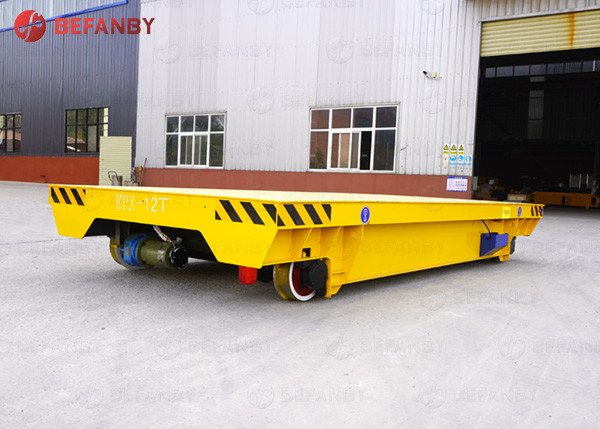 Boiler Factory Electric Plate Transfer Cart