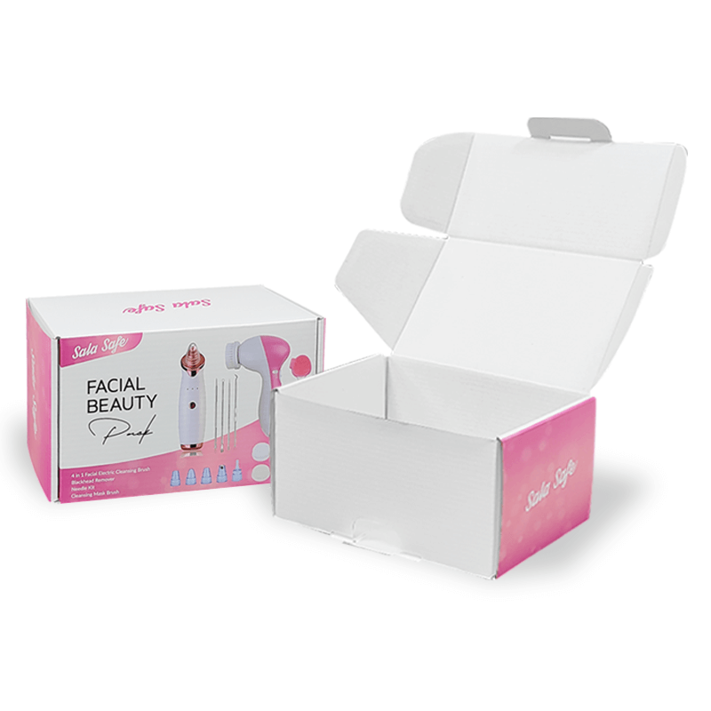 Recyclable Rigid Paper Mailer Box Packaging Custom Cosmetic Shipping Boxes
