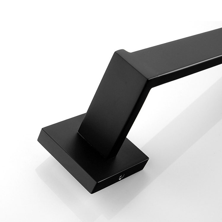 Matte Black Toilet Rolling Paper Holder Wall Mounted 160.5 X 55 X 75 Mm