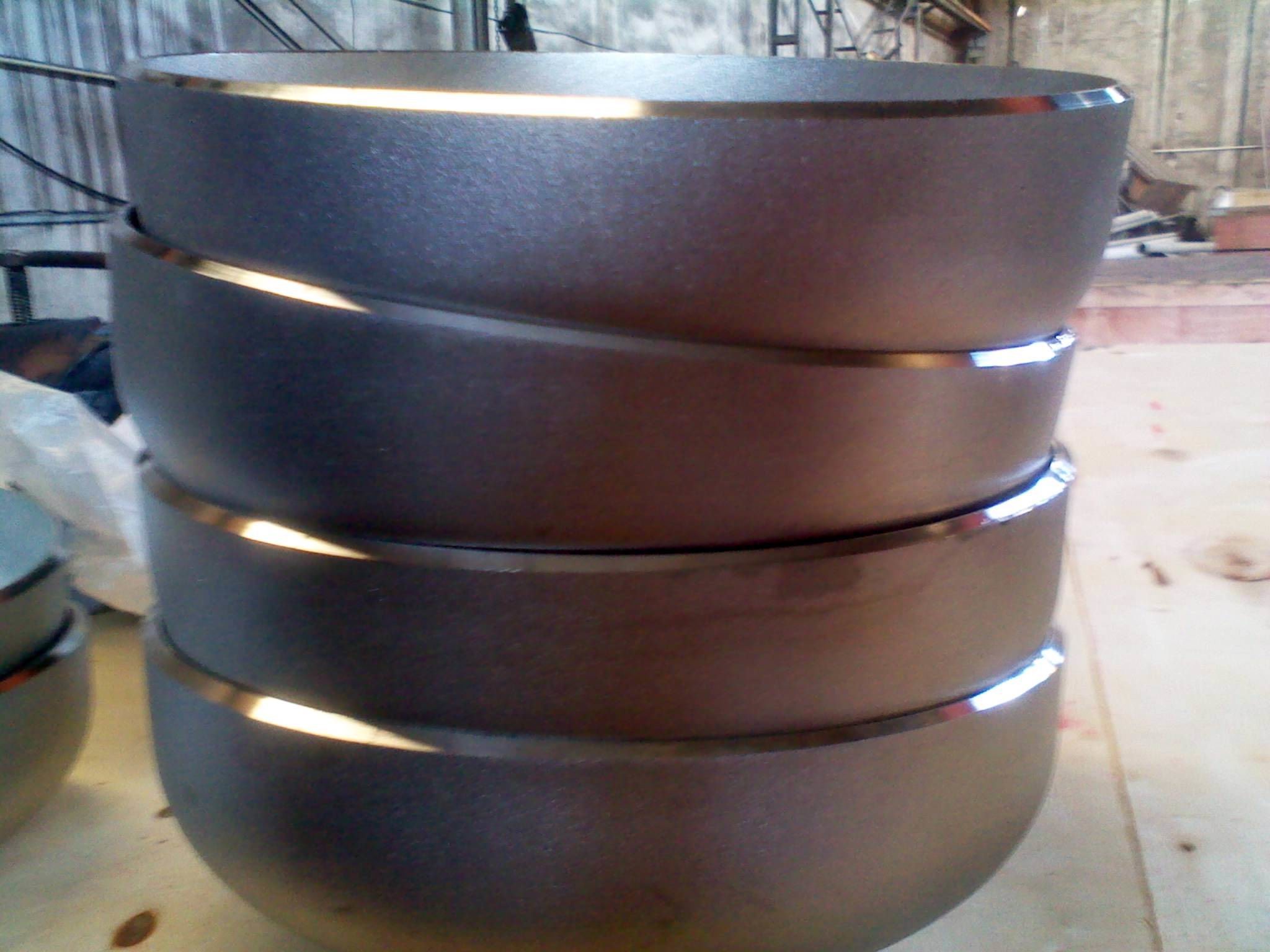 Large DN15 Stainless Steel Pipe Cap For Pressure Vessel