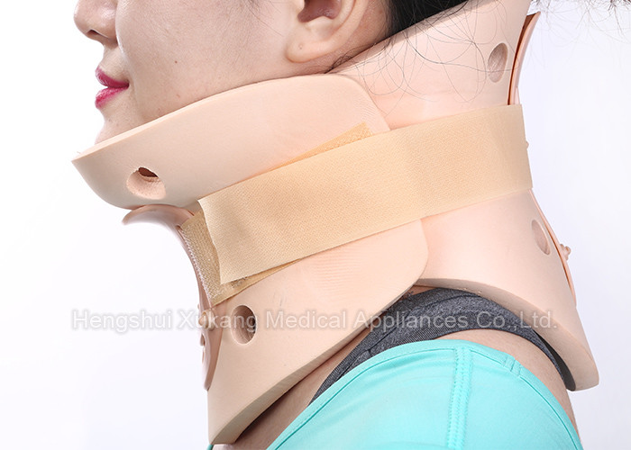 Skin Color Waterproof Cervical Collar Eliminate Tissue Edema Enviromental Friendly