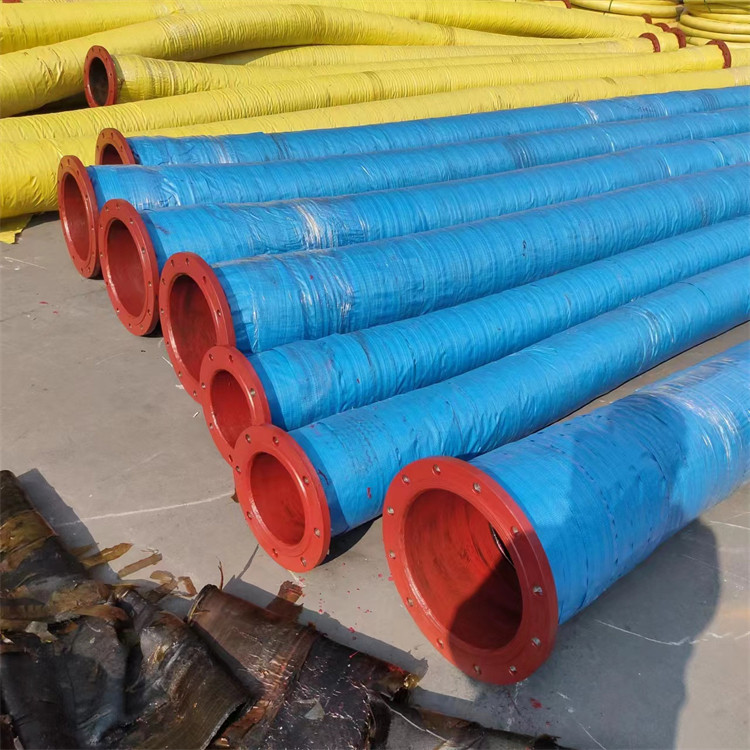Natural Rubber Mining Hose Reel Hydraulic Fitting for Slurry