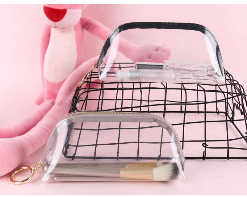 Customized Transparent PVC Travel Waterproof Wash Bag