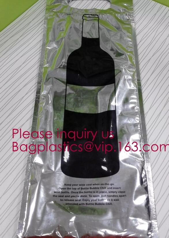 Aluminum Foil Cooler Bag Thermal Bag for Fruit Chocolate Frozen Food Delivery,Cooler Bag 4inches, 6inchs, 8inchs, 10inch