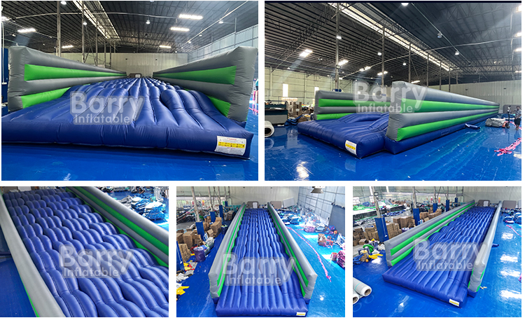 Custom Inflatable Running Event Bounce 5k Wave Runner World'S Largest Inflatable Obstacle Course  For Kid And Adult