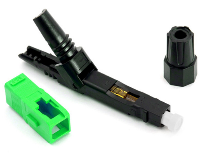 FTTH Adaptor Fiber Optic Accessories SC APC 1000 Matings Mechanical Durability