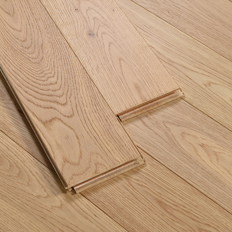 Length 1900/1860/2200/RL mm Brushed Wood Flooring in White Washed Oak Maple and Walnut