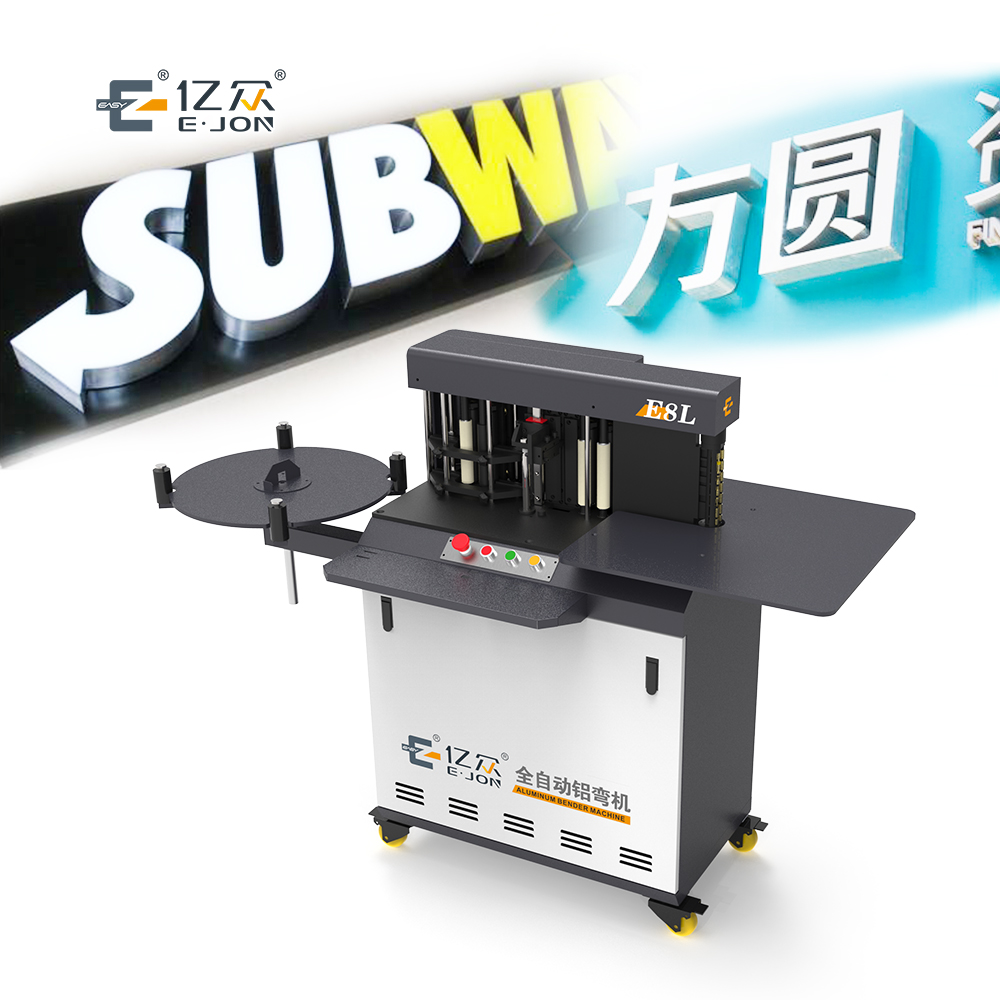 ET20 All Metal Sheet Neon Signs Making CNC Channel Letter Bending Machine for Choice