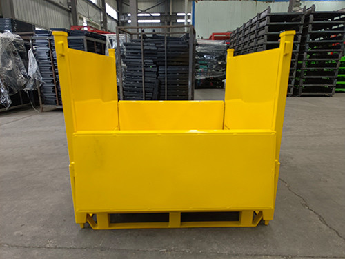Efficient Material Management Metal Pallet Cage With 1000kg-2000kg Load Capacity