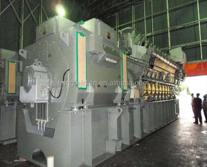 HFO Generator 1MW 2MW 3MW 4MW 8MW for Ocean-Going Fishing Boats and Offshore Shipping