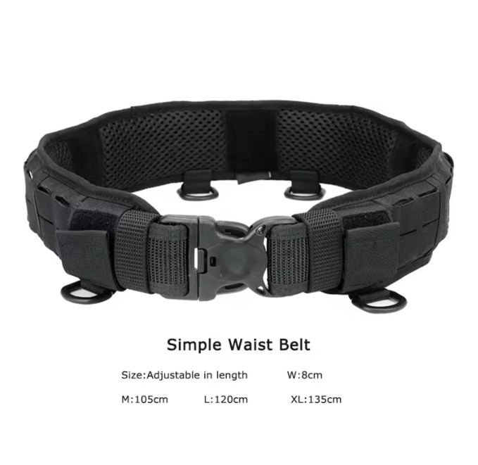 Holster Accessories Outdoor Security Combat Tactical Belt Buckle With 11 Pouches