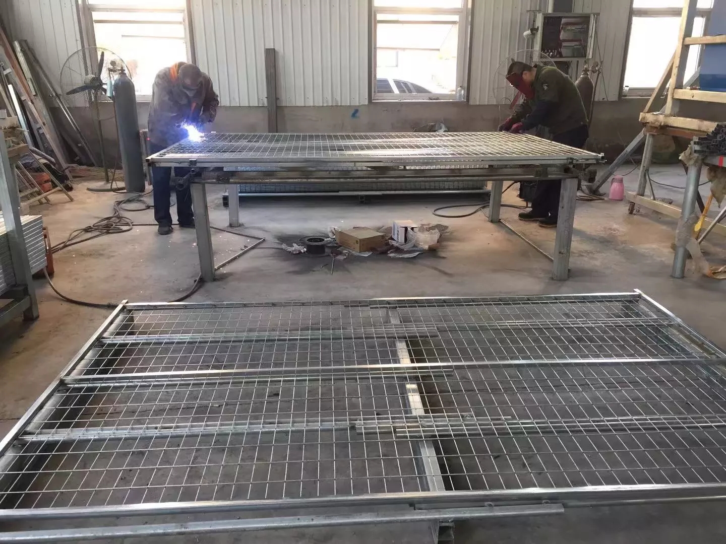 Canada Used Construction Site Temporary Galvanized Steel Fence
