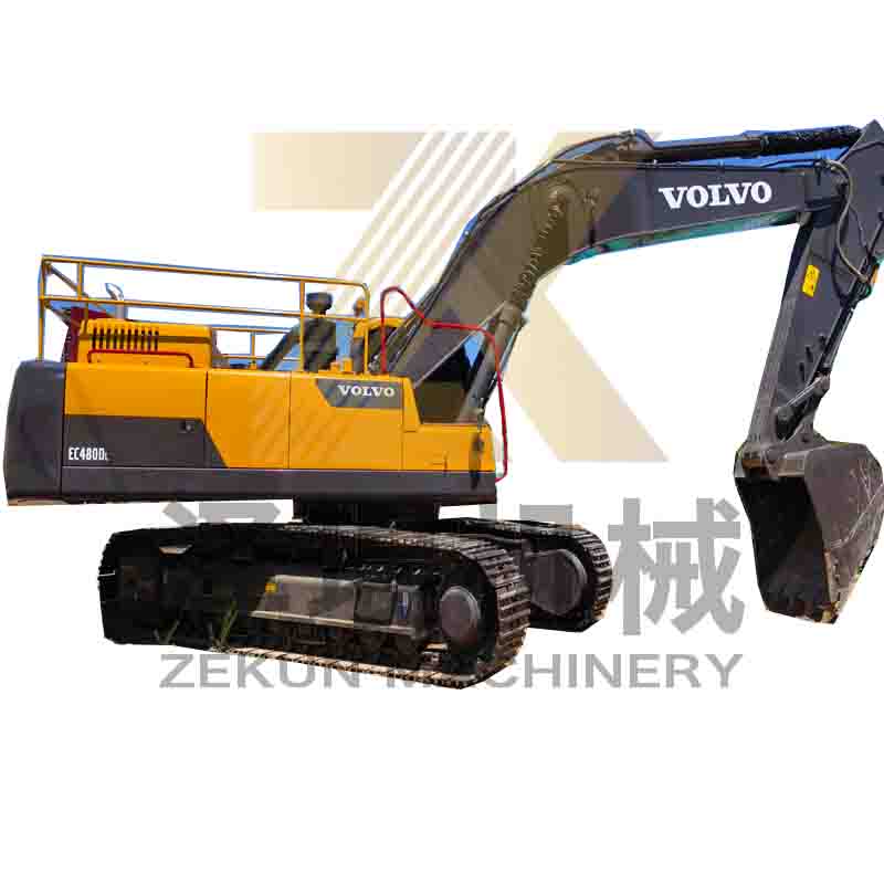 2019 Used Volvo EC480DL 48Ton Crawler Excavator with Hydraulic Valve