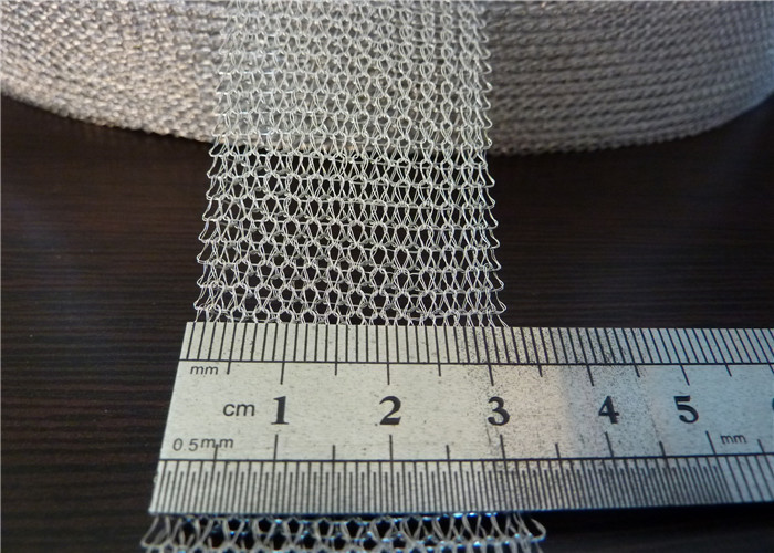 10-100mm Dia Knitted Wire Mesh filter High Filtering Performance Anti Corrosion