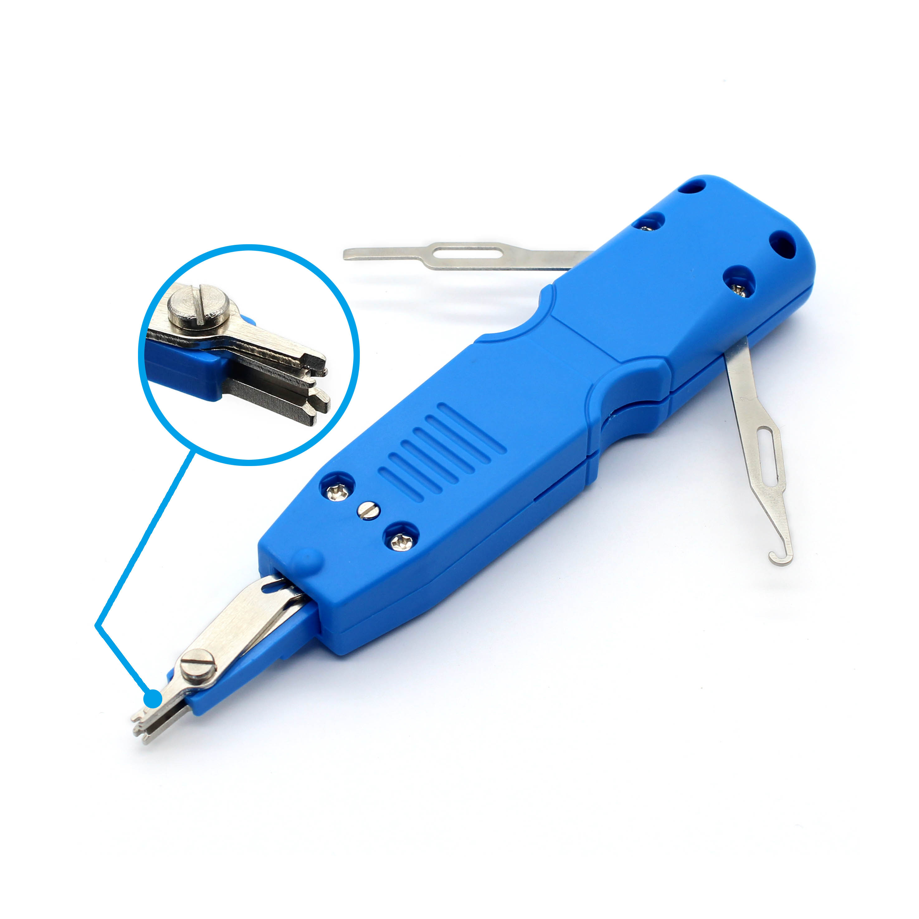 ABS Body Material STG Type Pouyet Insertion IDC Termination Punch Down Tool Industrial Grade