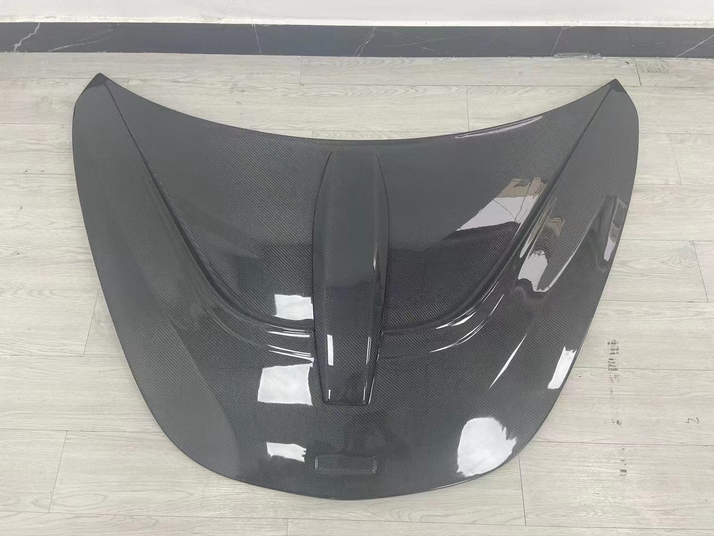 For McLaren 720s Carbon Fiber Hood 720s Upgraded NOVI Style Carbon Fiber Hood Body Kit