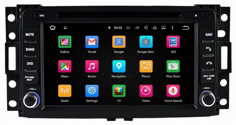 Ouchuangbo auto stereo radio gps for Hummer H3 2006-2009 With USB WIFI 1080 video 9.0 system
