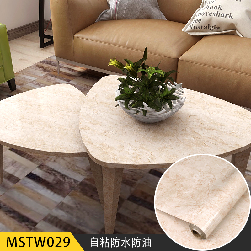 Peel Stick Marble Wallpaper Roll 60cm*10m Size for Table Cupboard Cabinet and Countertop Marble Design Granite Style