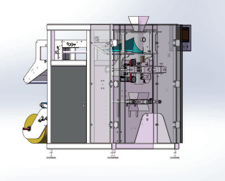 Seeds Grains Automatic Granule Packing Machine High Speed Packing Machine