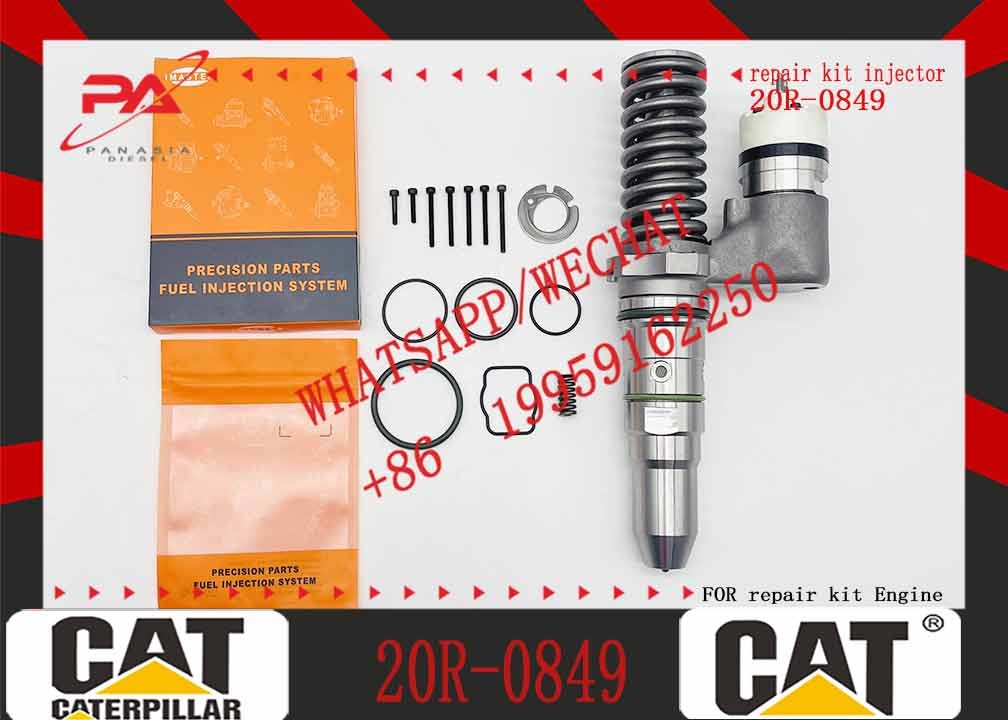 Diesel Engine Injector20R-0849 20R-2296 20R-0848 3920214 20R-0850 376-0509 386-1752For Caterpillar C3512B Common Rail