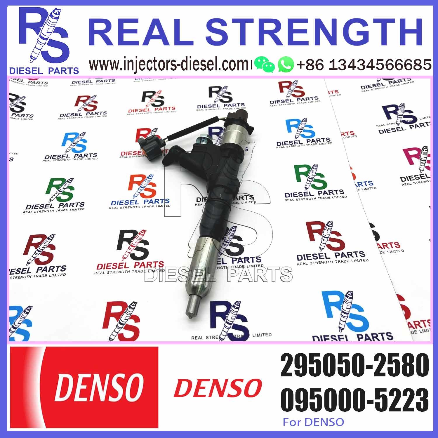 Engine fuel injector 095000-6353/095000-6350-095000-6352 8-97192596-3 095000-7680 23670-0R0180 295050 -1890 295050-2580