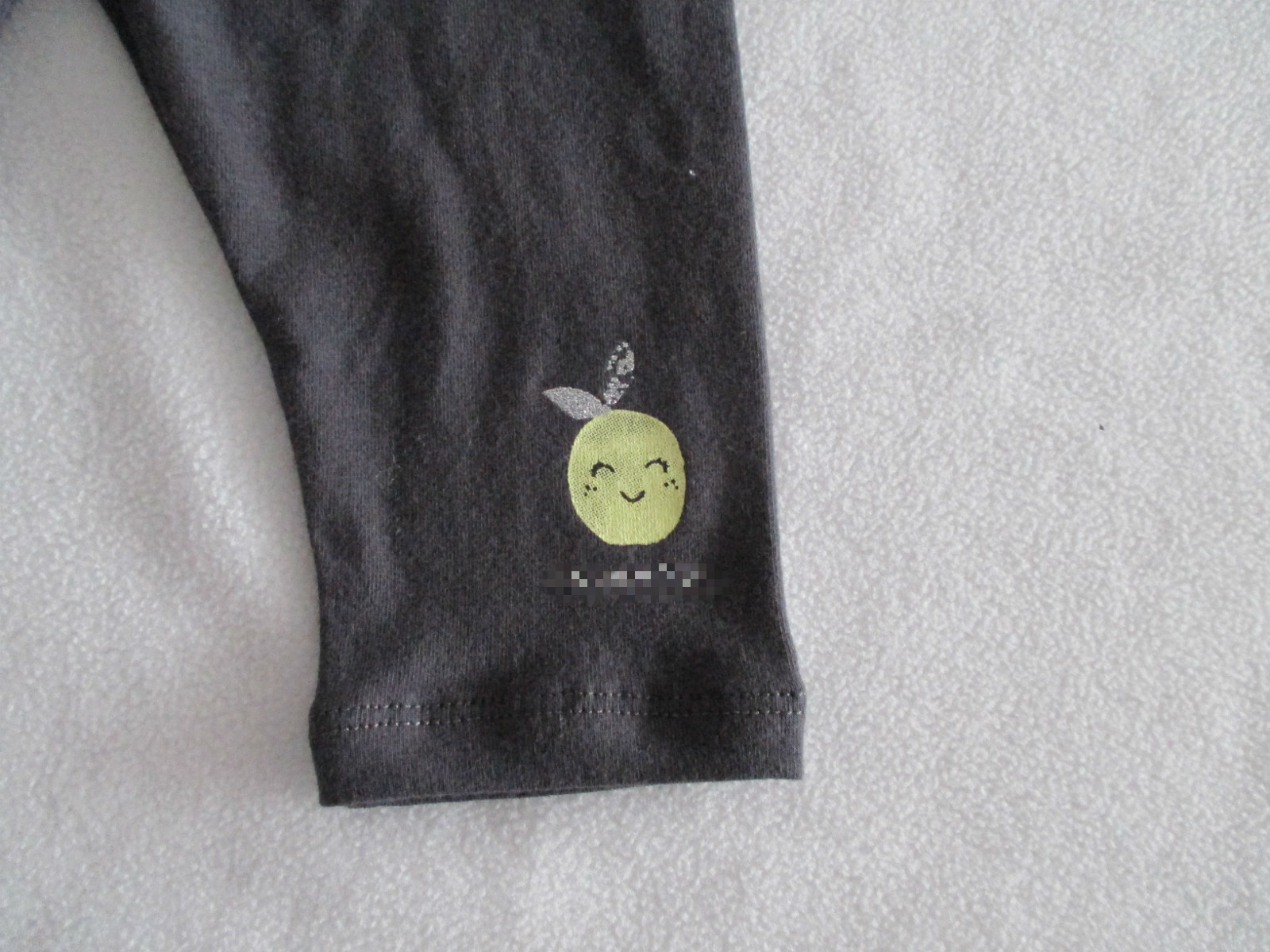 OEM service Cotton Elastane 180gsm Baby Girl Leggings Pants Elastic Waistband Autumn Soft Jersey