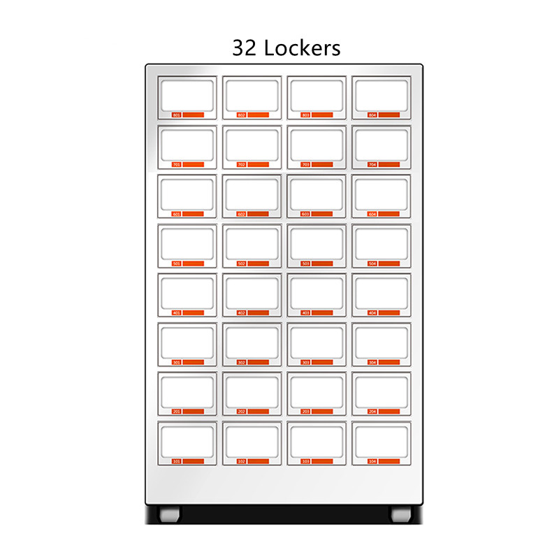 Touch Screen Smart Locker Vending Machine For Snacks Food Cans Toys Candle