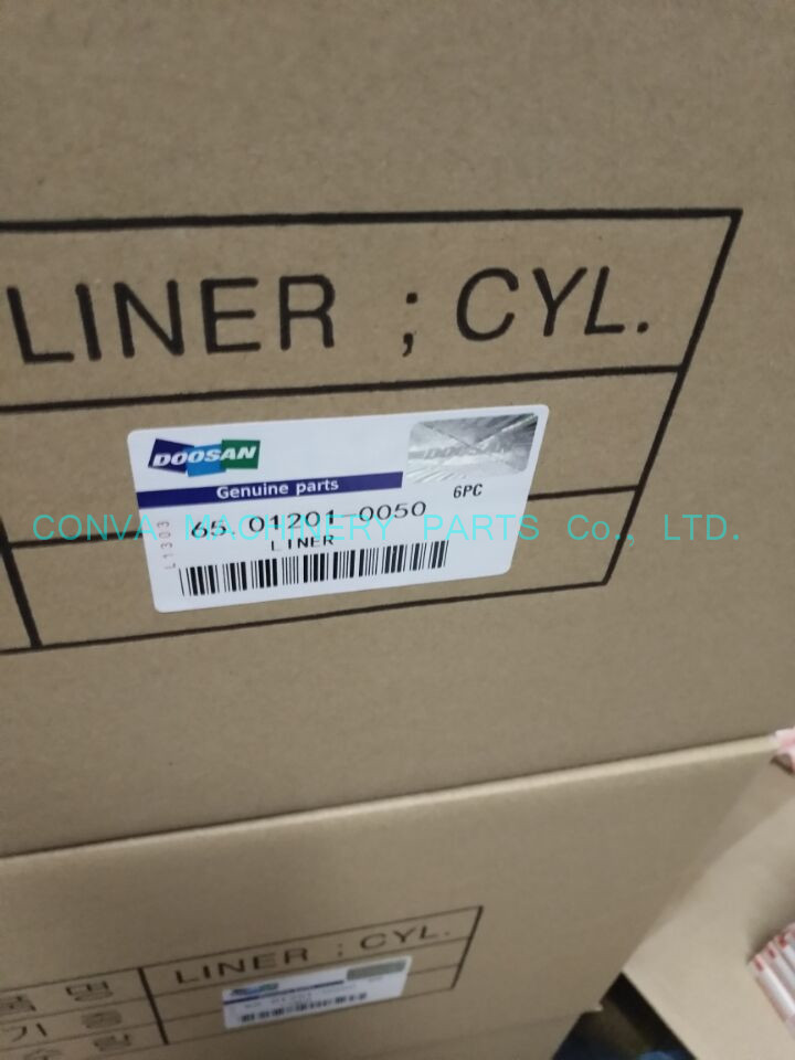 Motorcycle Cylinder Liners Sleeves D1146 Daewoo Diesel Engine Parts 65.01201-0050