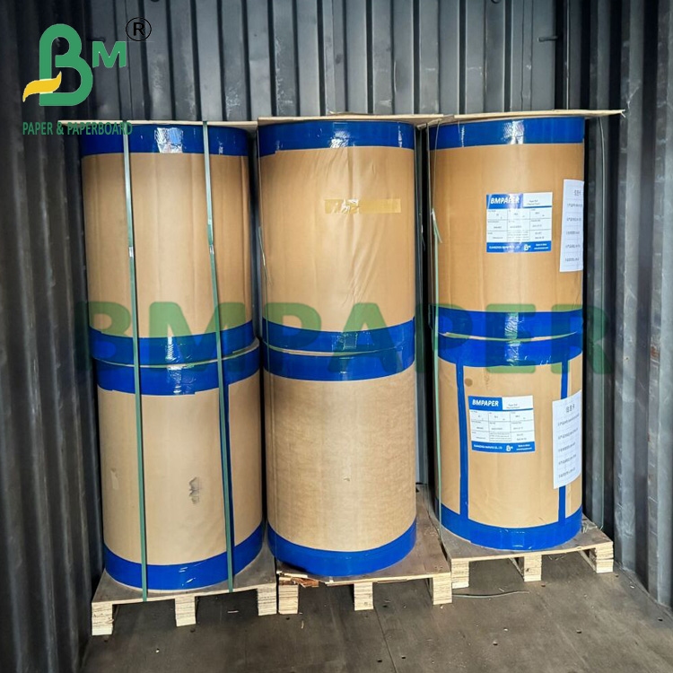 65gsm 68gsm Embossed Texture Glass Beer Bottle Matellize Wet Strength Paper