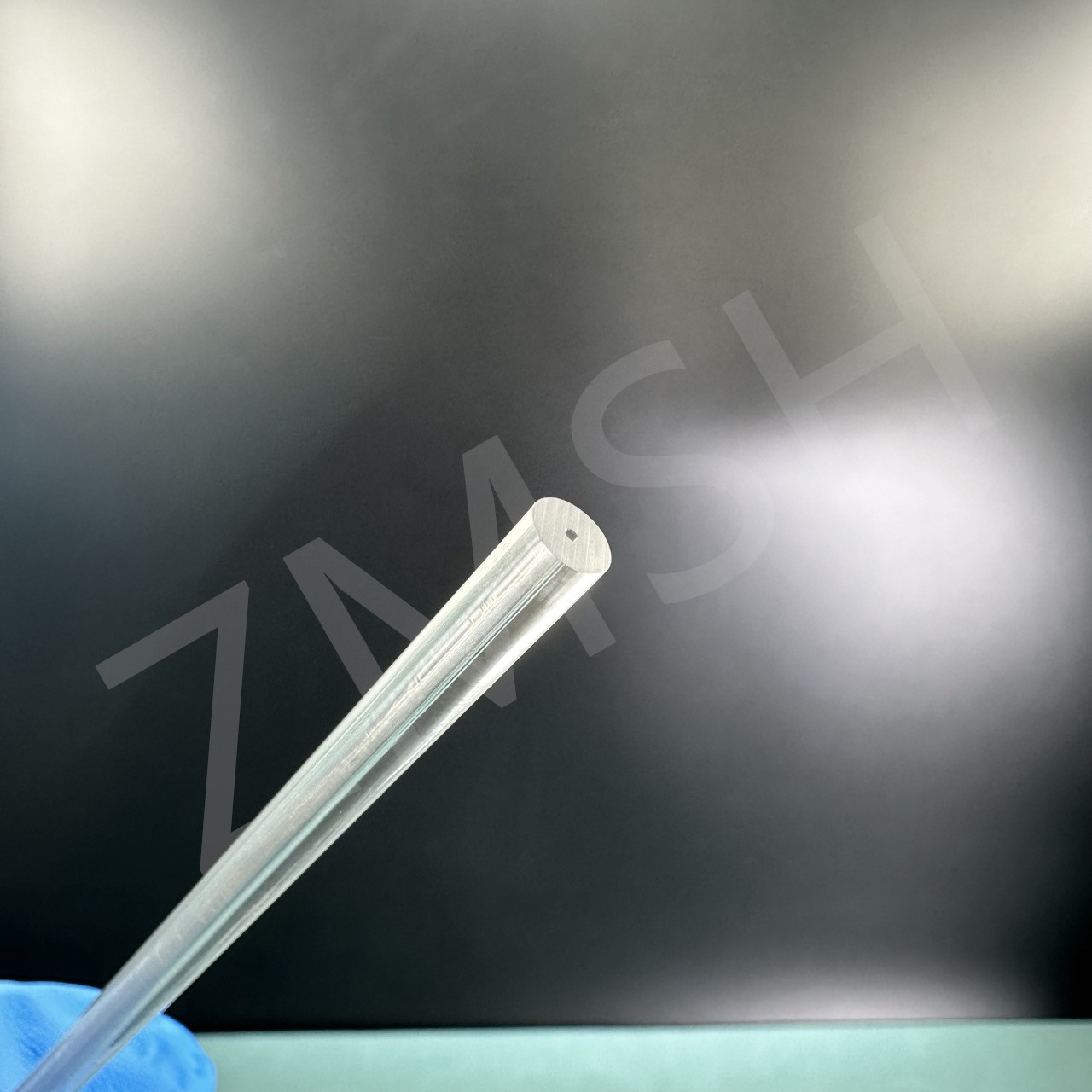 Sapphire Tubes Optical Al2O3 Tubes High Hardness Customized Tubes Transparent