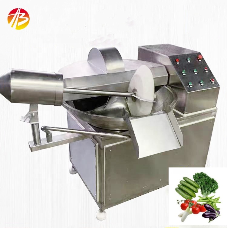 Versatile Stainless Steel Multi-Function Bowl Cutting Machine Capacity 40-50kg/batch