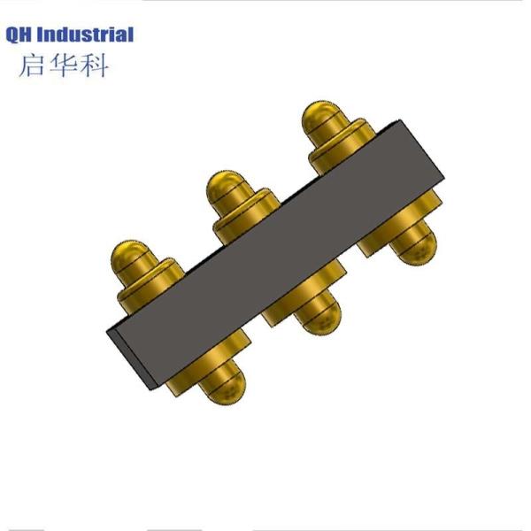 Manufacturer 3pin connector charging pogopin spring pin male and female seat