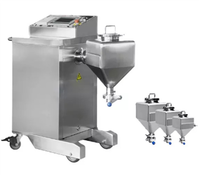500 Lb Bin Replaceable Post Bin Blender Provides Mixing Blending Mixing Speed 3 R/min