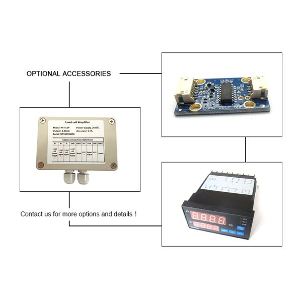 SC122 dual axis force sensor Multi axis load cell XY 2-Axis Force Load Cell