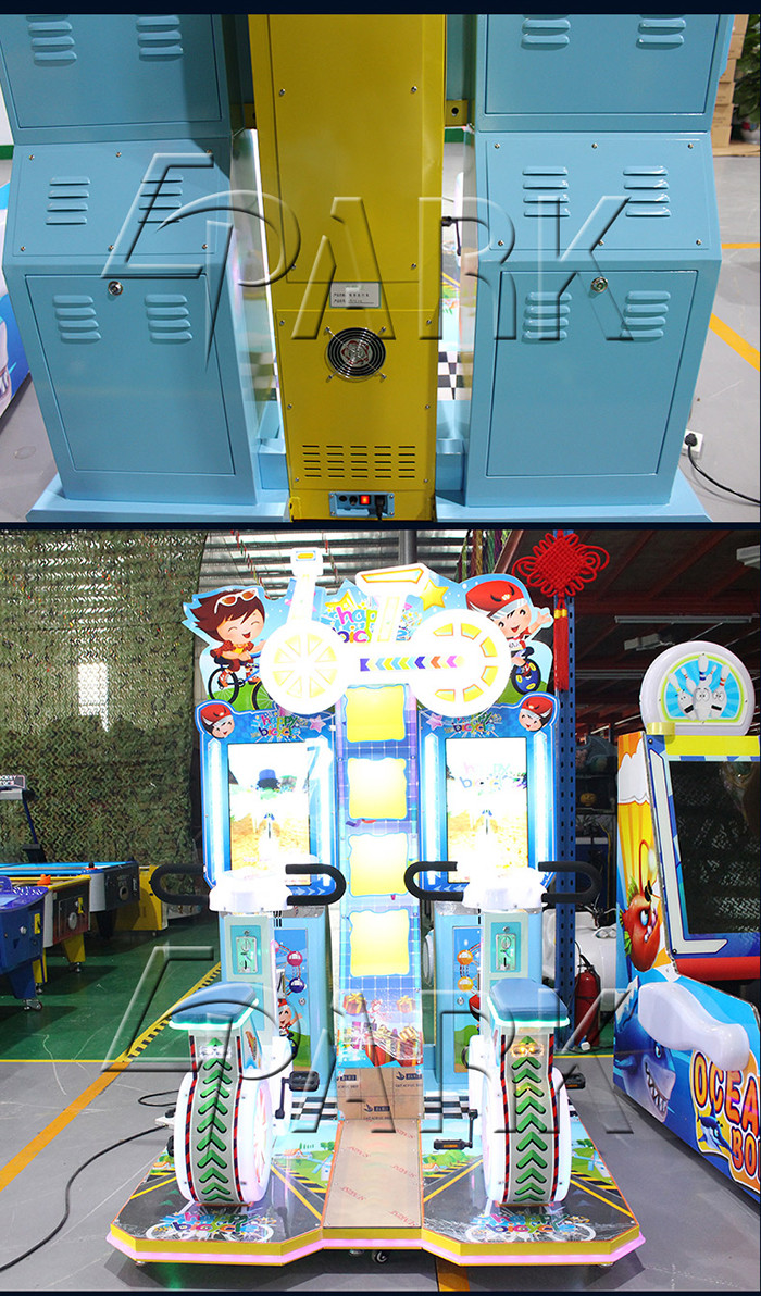 Fun Exercise Sit Down Game Indoor Bike Simulator With One Year Warranty