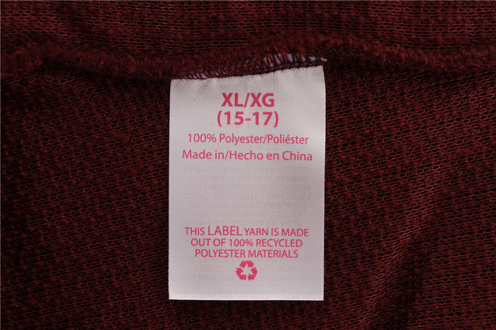 Ladies 100% Polyester 1/4 Zipper Casual Pullover Apparel
