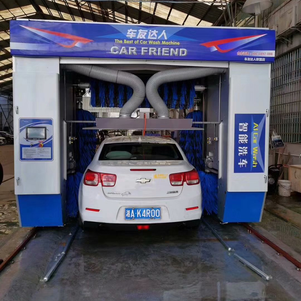 Truck Wash System Full Automatic Bus Washing Equipment With Brushes