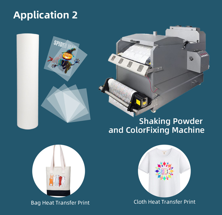 Cold Peel DTF PET Film For Digital Inkjet Heat Transfer Printing